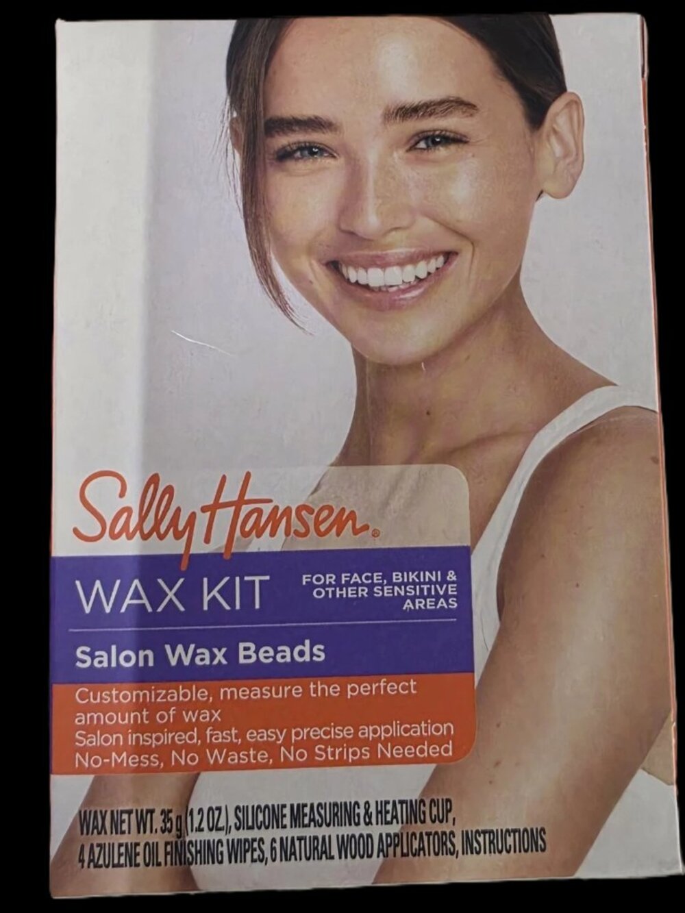 Lot of 3 Sally Hansen Wax Kits Salon Wax Beads No-Mess, No Waste, No Strips